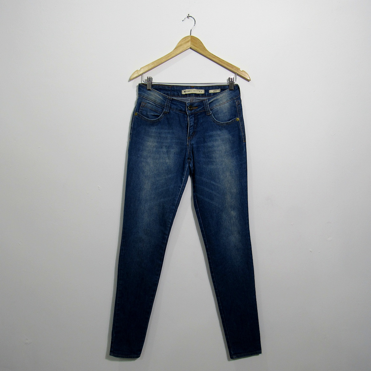 Calça jeans, Hering, Tamanho 38, Comprimento 104 cm