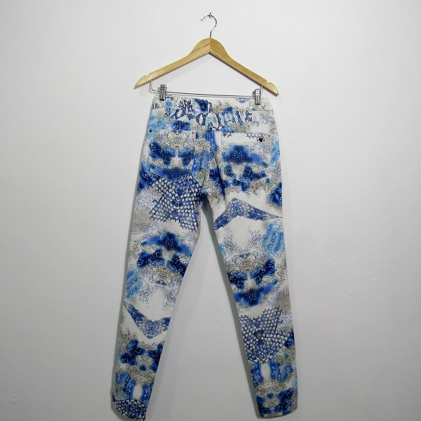Alternative view of Calça Jeans, Rosa Chá, Tamanho 38, Comprimento 104 cm