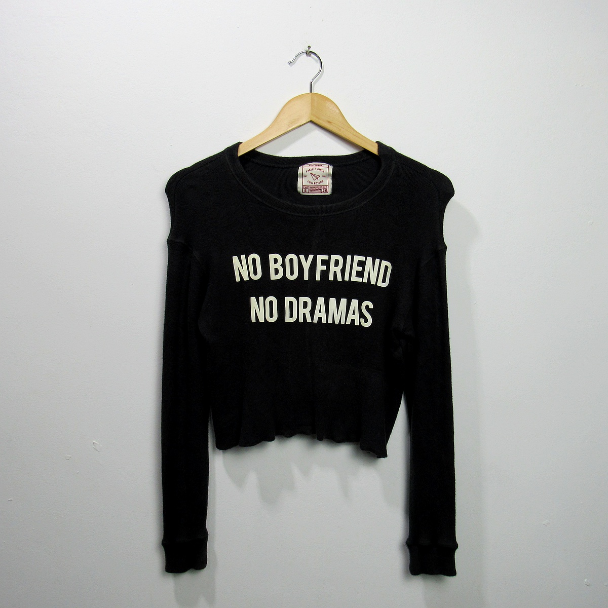 Blusa manga longa, Pull e Bear, Tamanho p, Comprimento 46 cm