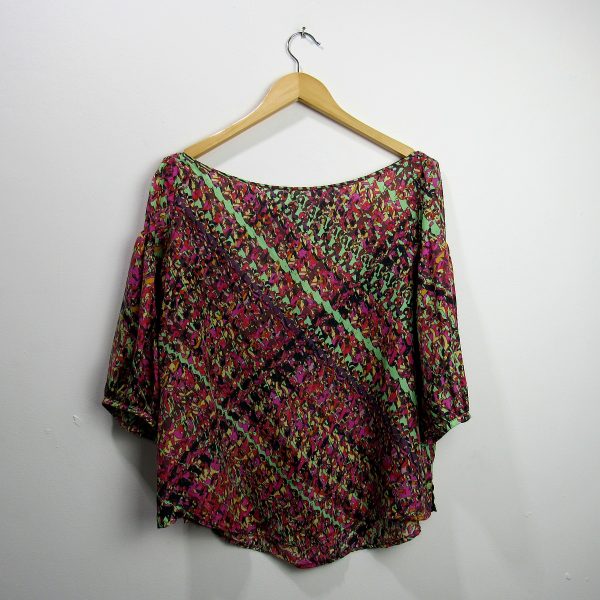Alternative view of Blusa manga curta, Le Lis Blanc, Tamanho G, Comprimento 60 cm