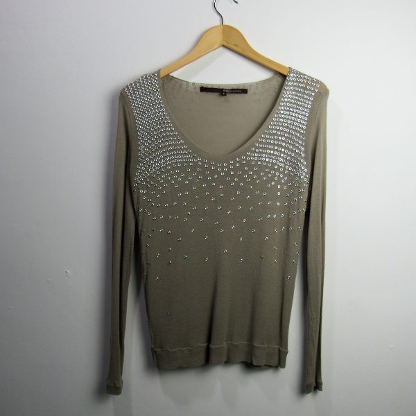 Blusa manga longa, Bobô, Tamanho P, Comprimento 66 cm