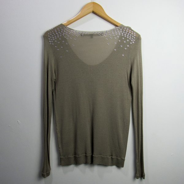 Alternative view of Blusa manga longa, Bobô, Tamanho P, Comprimento 66 cm