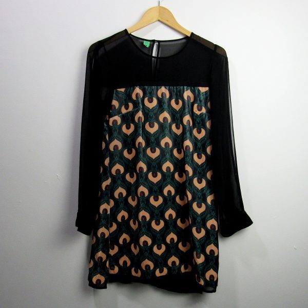 Vestido curto, Farm, Tamanho P, Comprimento 82 cm