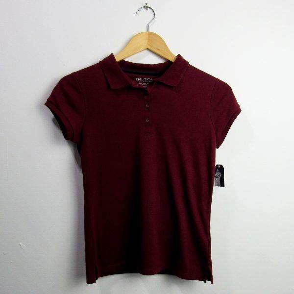 Blusa manga curta, Nautica, Tamanho P, Comprimento 56 cm