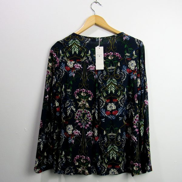 Alternative view of Blusa manga longa, Mundo Grande, Tamanho M, Comprimento 66 cm