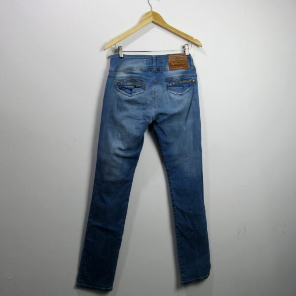 Alternative view of Calça jeans, Denuncia, Tamanho 42, Comprimento 106 cm