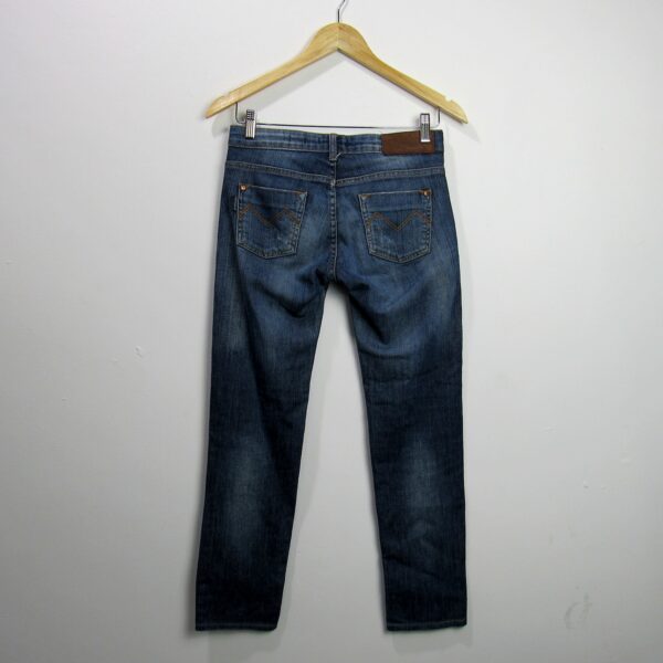 Alternative view of Calça jeans, m officer, Tamanho 38, Comprimento 88 cm
