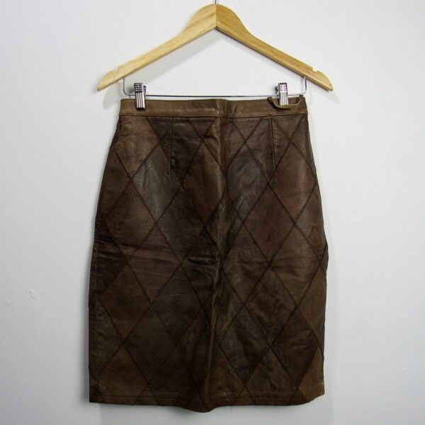 Alternative view of Saia, Studio Leather Club, Tamanho 36, Comprimento 56 cm