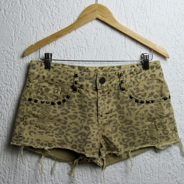 Shorts sarja, Bobô, Tamanho 40, Comprimento 26 cm