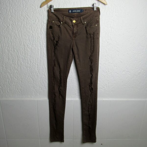 Calça Sarja, John John, Tamanho 38, Comprimento 108 cm