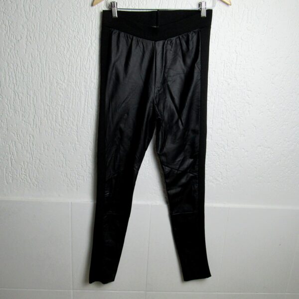 Calça de Couro, Canal, Tamanho 38, Comprimento 98 cm