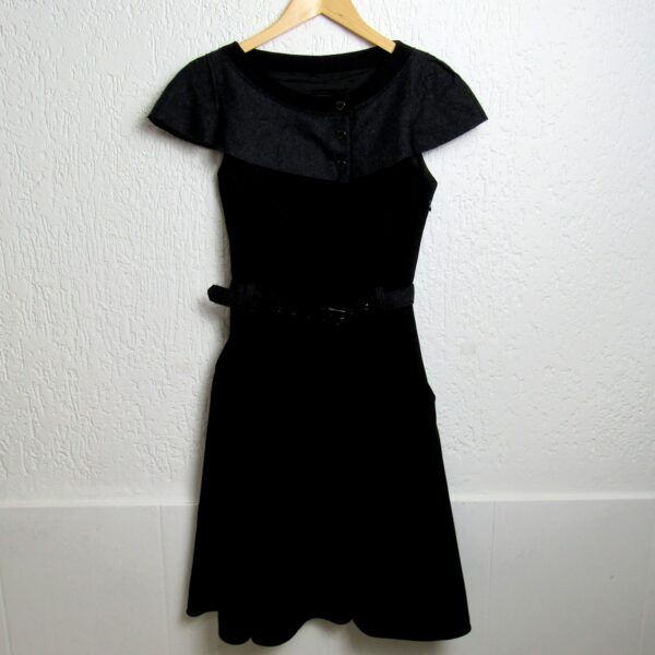 Vestido curto, Adolfo Dominguez, Tamanho 38, Comprimento 96 cm