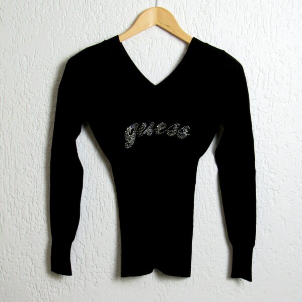 Blusa manga longa, Guess, Tamanho P, Comprimento 60 cm, Usado