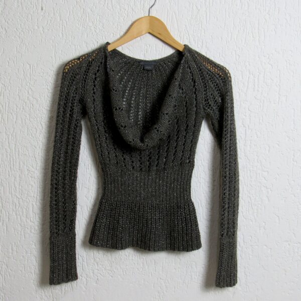 Blusa manga longa, Armani Exchange, Tamanho P, Comprimento 56 cm, Usado