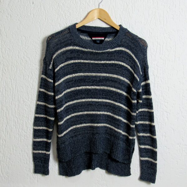 Blusa manga longa, Tommy Hilfiger, Tamanho M, Comprimento 70 cm, Usado