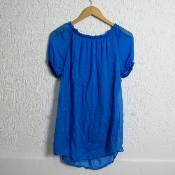 Alternative view of Blusa manga curta, Made in Italy, Tamanho P, Comprimento 80 cm, Usado