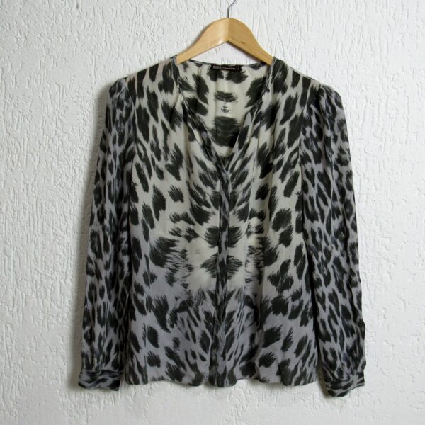 Blusa manga longa, Bobô, Tamanho P, Comprimento 60 cm, Usado