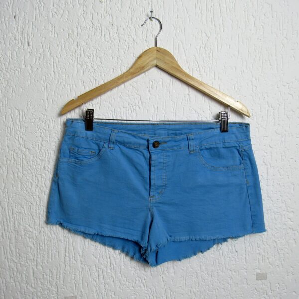 Shorts sarja, Farm, Tamanho 44, Comprimento 28 cm, Usado