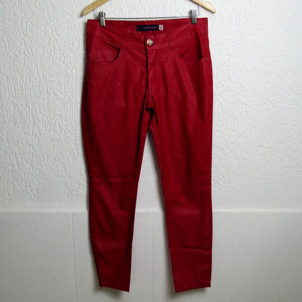 Calça alfaiataria, Biotipo, Tamanho 42, Comprimento 98 cm, Usado