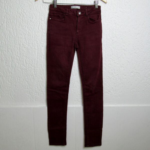 Calça Sarja, Zara, Tamanho 34, Comprimento 98 cm, Usado