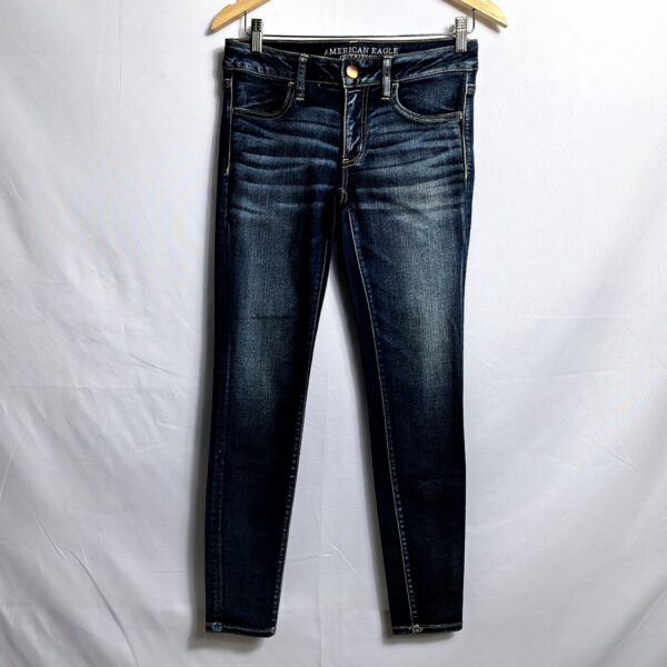 Calça jeans, American Eagle, Tamanho 38, Comprimento 92 cm, Usado
