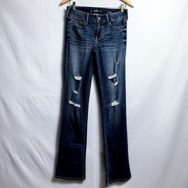 Calça jeans, Hollister, Tamanho 38, Comprimento 110 cm, Usado
