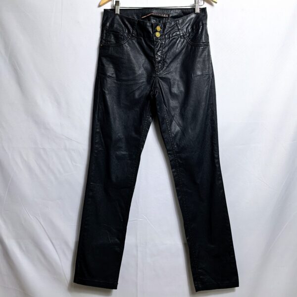 Calça alfaiataria, Maria Valentina, Tamanho 40, Comprimento 108 cm, Usado