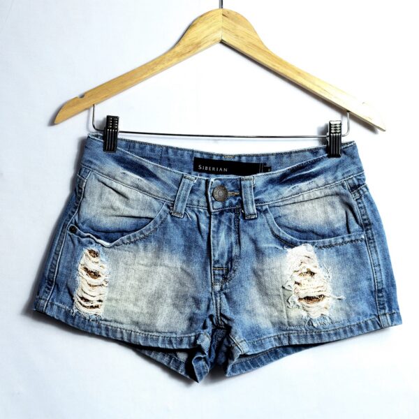 Shorts jeans, Siberian, Tamanho 38, Comprimento 24 cm, Usado