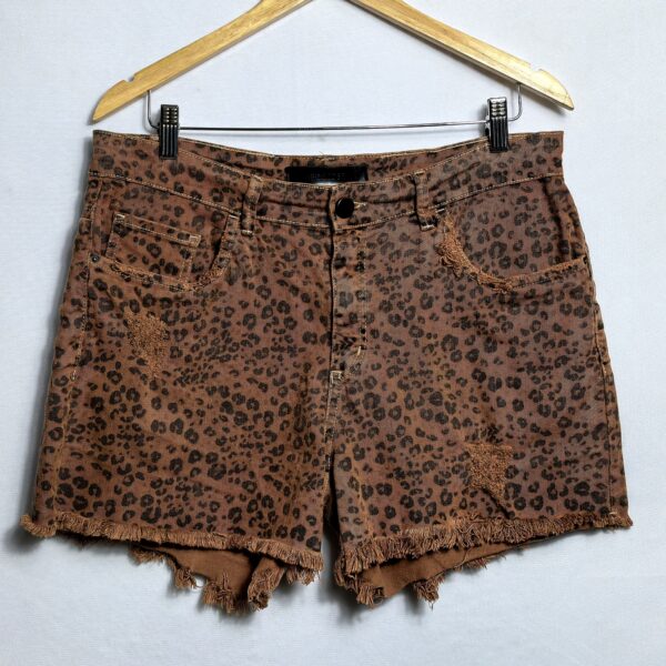 Shorts sarja, Shoulder, Tamanho 44, Comprimento 36 cm, Usado