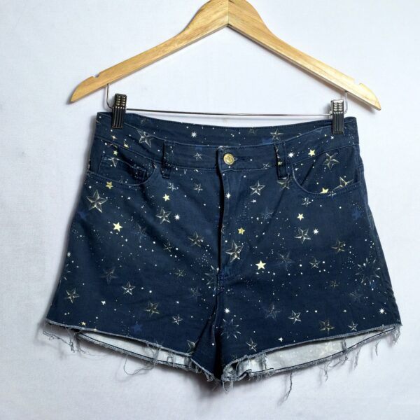 Shorts sarja, Farm, Tamanho 40, Comprimento 30 cm, Usado