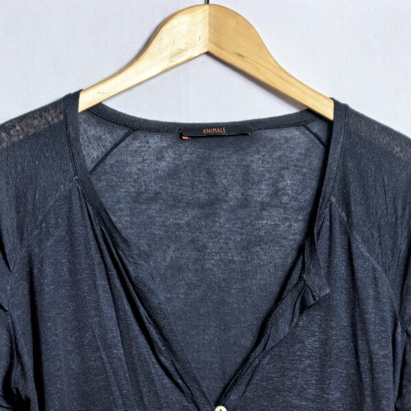 Alternative view of Blusa manga longa, Animale, Tamanho g, Comprimento 74 cm, Usado