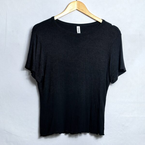 Blusa manga curta, Blue Steel, Tamanho m, Comprimento 60 cm, Usado
