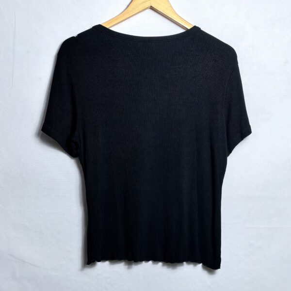 Alternative view of Blusa manga curta, Blue Steel, Tamanho m, Comprimento 60 cm, Usado