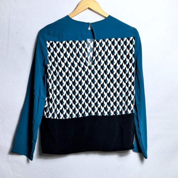 Alternative view of Blusa manga longa, Zara, Tamanho p, Comprimento 58 cm, Nova