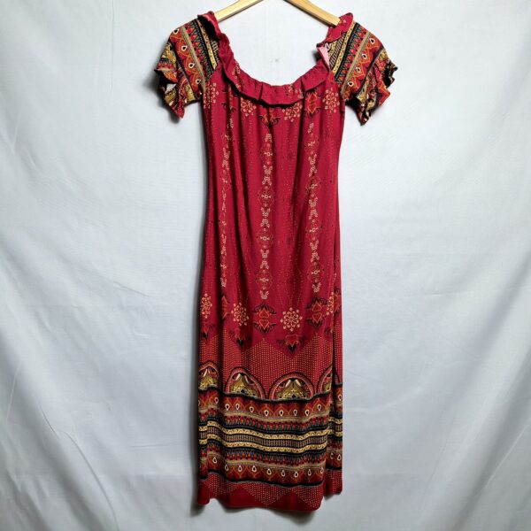 Vestido curto, Farm, Tamanho p, Comprimento 102 cm, Usado