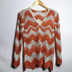 Blusa manga longa, Siberian, Tamanho P, Comprimento 68 cm, Usado