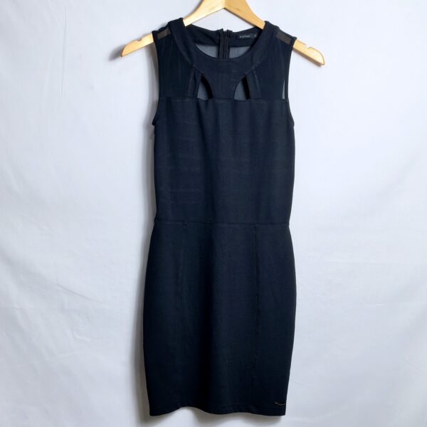 Vestido curto, M Officer, Tamanho P, Comprimento 88 cm, Usado