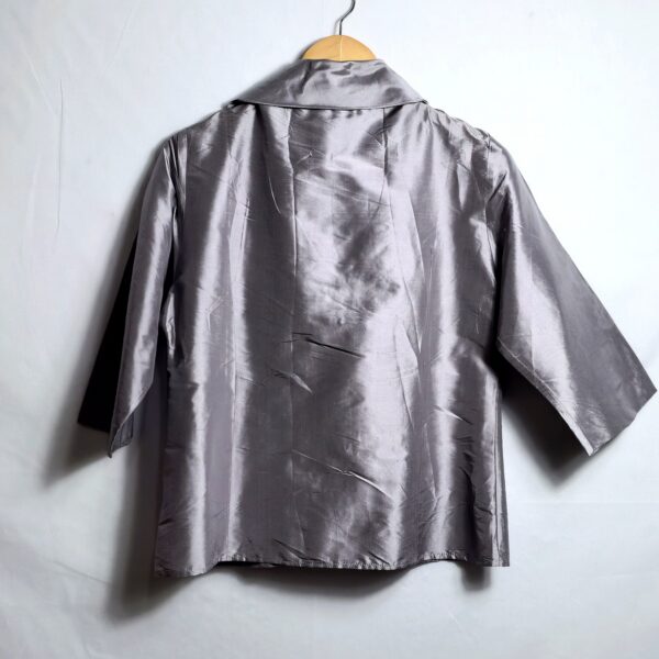 Alternative view of Blusa manga longa, Michel Abrahão, Tamanho M, Comprimento 88 cm, Usado
