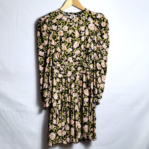 Vestido curto, Zara, Tamanho P, Comprimento 102 cm, Usado