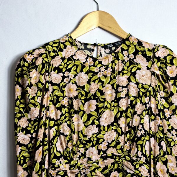 Alternative view of Vestido curto, Zara, Tamanho P, Comprimento 102 cm, Usado
