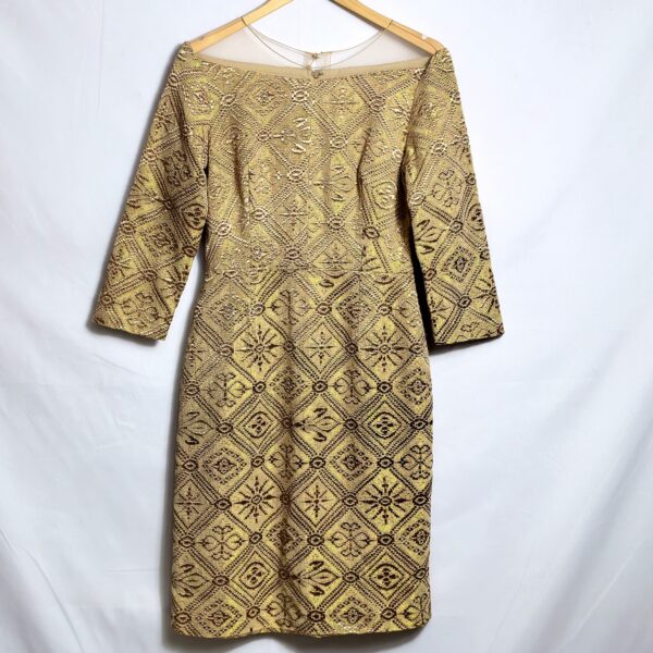 Vestido longo, Barbara Bela, Tamanho M, Comprimento 88 cm, Usado