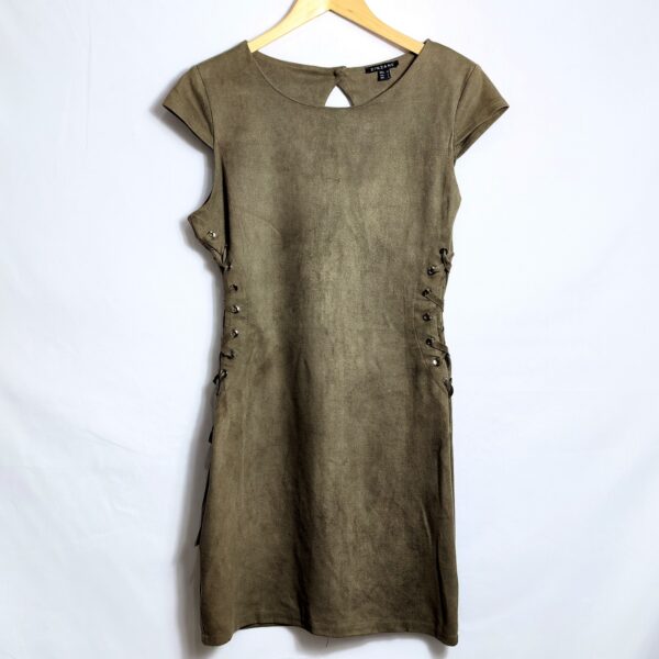 Vestido curto, Zinzane, Tamanho M, Comprimento 94 cm, Usado