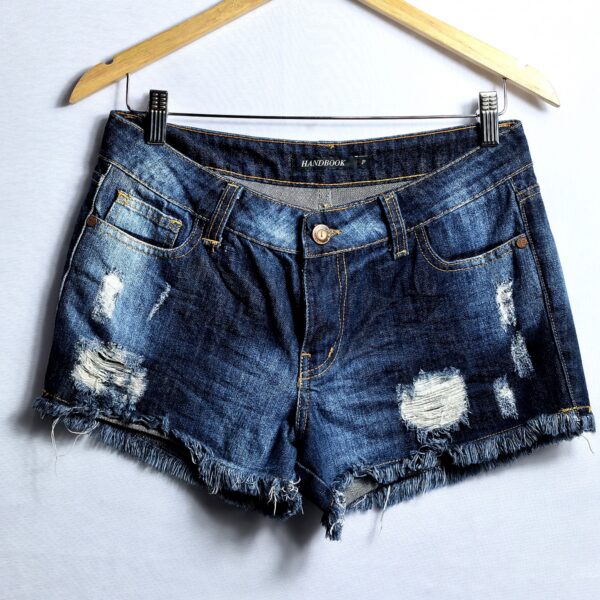 Shorts jeans, Handbook, Tamanho 40, Comprimento 24 cm, Usado