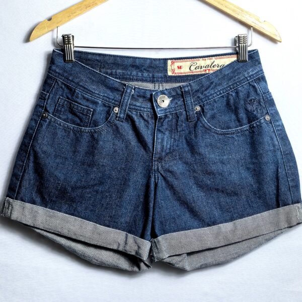 Shorts jeans, Cavalera, Tamanho 40, Comprimento 28 cm, Usado