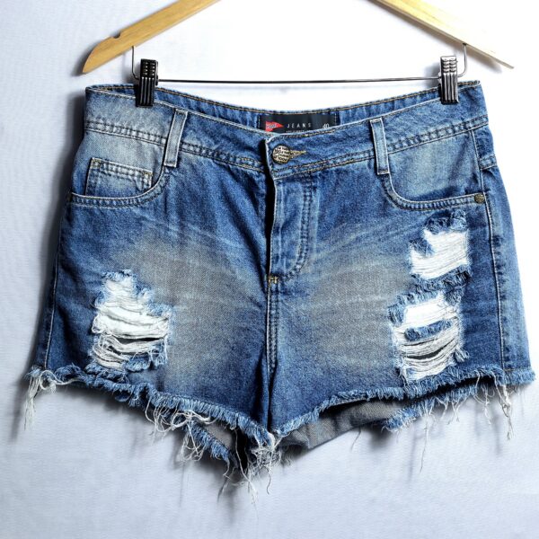 Shorts jeans, Pool, Tamanho 38, Comprimento 28 cm, Usado