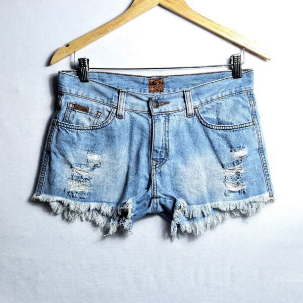 Shorts jeans, Rip Curl, Tamanho 38, Comprimento 24 cm, Usado