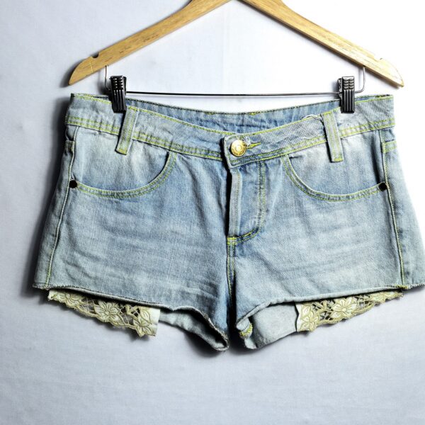 Shorts jeans, Farm, Tamanho 40, Comprimento 24 cm, Usado